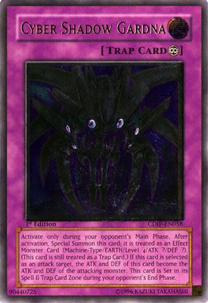 Cyber Shadow Gardna (UTR) (CDIP-EN058) - Cyberdark Impact Unlimited Cyberdark Impact Yugioh Single Squirtle Squad Card Shop.
