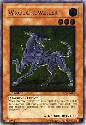 Wroughtweiler (UTR) (CRV-EN012) - Cybernetic Revolution Unlimited Cybernetic Revolution Yugioh Single Squirtle Squad Card Shop.