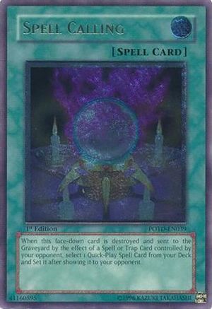 Spell Calling (UTR) (POTD-EN039) - Power of the Duelist Unlimited Power of the Duelist Yugioh Single Squirtle Squad Card Shop.