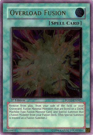 Overload Fusion (UTR) (POTD-EN042) - Power of the Duelist Unlimited Power of the Duelist Yugioh Single Squirtle Squad Card Shop.