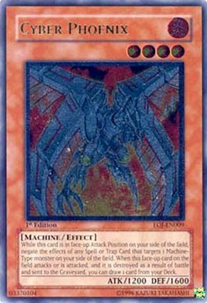 Cyber Phoenix (UTR) (EOJ-EN009) - Enemy of Justice Unlimited Enemy of Justice Yugioh Single Squirtle Squad Card Shop.
