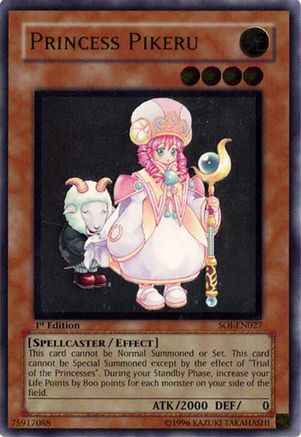 Princess Pikeru (UTR) (SOI-EN027) - Shadow of Infinity 1st Edition Shadow of Infinity Yugioh Single Squirtle Squad Card Shop.