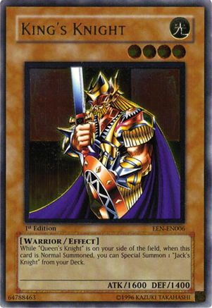 King's Knight (UTR) (EEN-EN006) - Elemental Energy 1st Edition Elemental Energy Yugioh Single Squirtle Squad Card Shop.