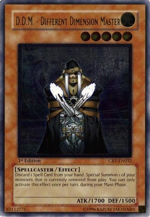 D.D.M. - Different Dimension Master (UTR) (CRV-EN032) - Cybernetic Revolution 1st Edition Cybernetic Revolution Yugioh Single Squirtle Squad Card Shop.