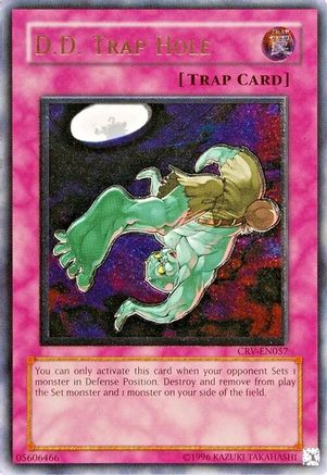 D.D. Trap Hole (UTR) (CRV-EN057) - Cybernetic Revolution 1st Edition Cybernetic Revolution Yugioh Single Squirtle Squad Card Shop.