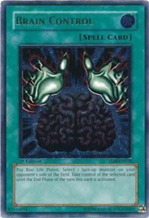 Brain Control (UTR) (TLM-EN038) - The Lost Millennium 1st Edition The Lost Millennium Yugioh Single Squirtle Squad Card Shop.