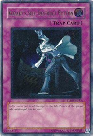Kozaky's Self-Destruct Button (UTR) (TLM-EN052) - The Lost Millennium 1st Edition The Lost Millennium Yugioh Single Squirtle Squad Card Shop.