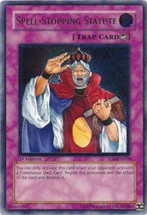 Spell-Stopping Statute (UTR) (TLM-EN058) - The Lost Millennium 1st Edition The Lost Millennium Yugioh Single Squirtle Squad Card Shop.