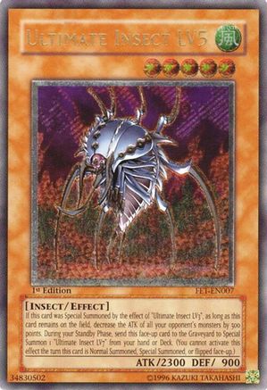 Ultimate Insect LV5 (UTR) (FET-EN007) - Flaming Eternity Unlimited Flaming Eternity Yugioh Single Squirtle Squad Card Shop.