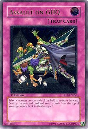 Assault on GHQ (UTR) (FET-EN056) - Flaming Eternity Unlimited Flaming Eternity Yugioh Single Squirtle Squad Card Shop.