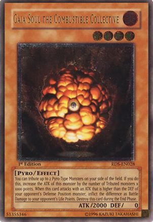 Gaia Soul the Combustible Collective (UTR) (RDS-EN028) - Rise of Destiny Unlimited Rise of Destiny Yugioh Single Squirtle Squad Card Shop.