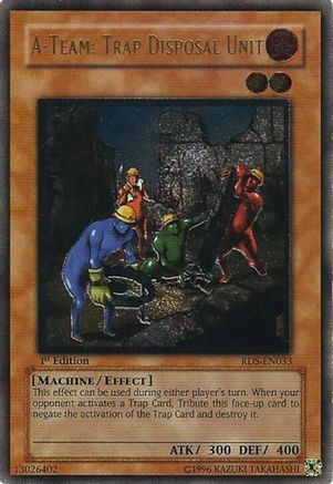 A-Team: Trap Disposal Unit (UTR) (RDS-EN033) - Rise of Destiny Unlimited Rise of Destiny Yugioh Single Squirtle Squad Card Shop.