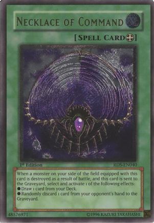 Necklace of Command (UTR) (RDS-EN040) - Rise of Destiny 1st Edition Rise of Destiny Yugioh Single Squirtle Squad Card Shop.