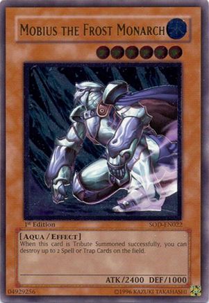 Mobius the Frost Monarch (UTR) (SOD-EN022) - Soul of the Duelist Unlimited Soul of the Duelist Yugioh Single Squirtle Squad Card Shop.