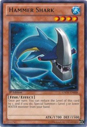 Hammer Shark (GAOV-EN008) - Galactic Overlord Unlimited Galactic Overlord Yugioh Single Squirtle Squad Card Shop.