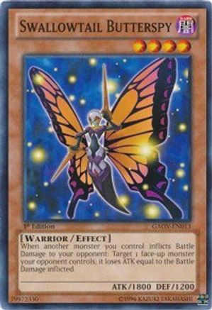 Swallowtail Butterspy (GAOV-EN013) - Galactic Overlord Unlimited Galactic Overlord Yugioh Single Squirtle Squad Card Shop.