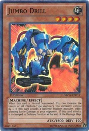 Jumbo Drill (GAOV-EN015) - Galactic Overlord Unlimited Galactic Overlord Yugioh Single Squirtle Squad Card Shop.