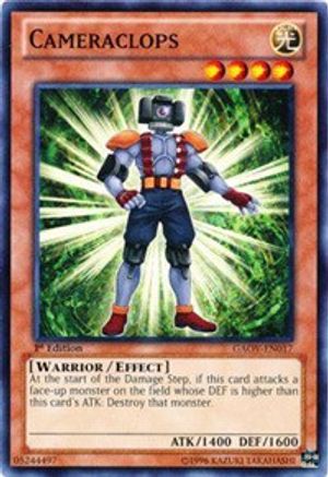 Cameraclops (GAOV-EN017) - Galactic Overlord Unlimited Galactic Overlord Yugioh Single Squirtle Squad Card Shop.