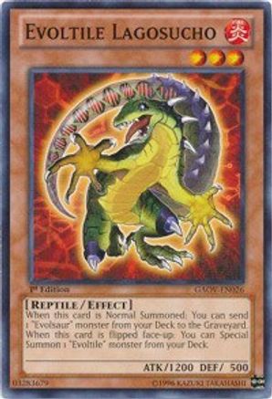 Evoltile Lagosucho (GAOV-EN026) - Galactic Overlord Unlimited Galactic Overlord Yugioh Single Squirtle Squad Card Shop.