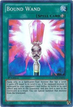 Bound Wand (GAOV-EN051) - Galactic Overlord Unlimited Galactic Overlord Yugioh Single Squirtle Squad Card Shop.