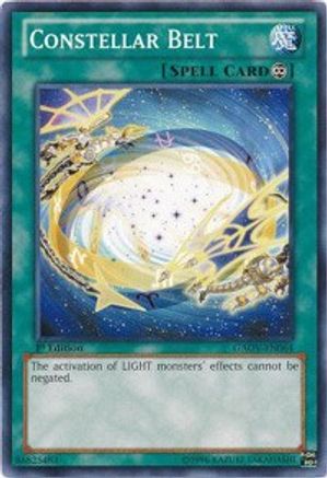 Constellar Belt (GAOV-EN064) - Galactic Overlord 1st Edition Galactic Overlord Yugioh Single Squirtle Squad Card Shop.