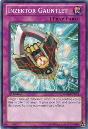 Inzektor Gauntlet (GAOV-EN074) - Galactic Overlord 1st Edition Galactic Overlord Yugioh Single Squirtle Squad Card Shop.