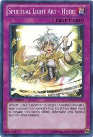 Spiritual Light Art - Hijiri (GAOV-EN077) - Galactic Overlord Unlimited Galactic Overlord Yugioh Single Squirtle Squad Card Shop.
