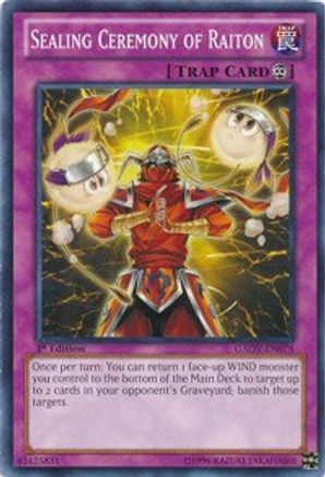 Sealing Ceremony of Raiton (GAOV-EN078) - Galactic Overlord Unlimited Galactic Overlord Yugioh Single Squirtle Squad Card Shop.