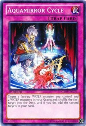 Aquamirror Cycle (GAOV-EN079) - Galactic Overlord 1st Edition Galactic Overlord Yugioh Single Squirtle Squad Card Shop.