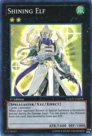 Shining Elf (GAOV-EN098) - Galactic Overlord 1st Edition Galactic Overlord Yugioh Single Squirtle Squad Card Shop.
