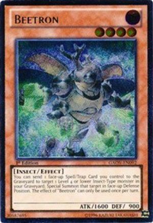 Beetron (UTR) (GAOV-EN092) - Galactic Overlord 1st Edition Galactic Overlord Yugioh Single Squirtle Squad Card Shop.