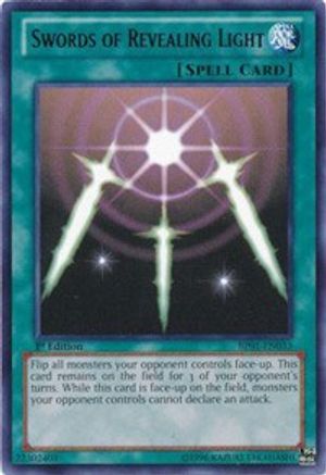 Swords of Revealing Light (BP01-EN033) - Battle Pack: Epic Dawn Unlimited Battle Pack: Epic Dawn Yugioh Single Squirtle Squad Card Shop.