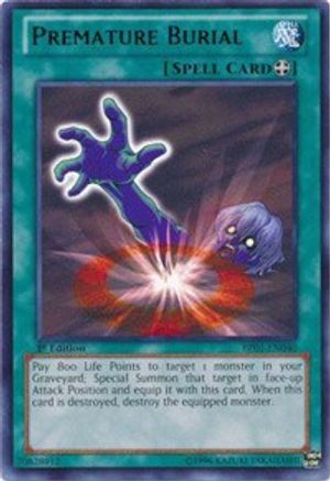 Premature Burial (BP01-EN040) - Battle Pack: Epic Dawn Unlimited Battle Pack: Epic Dawn Yugioh Single Squirtle Squad Card Shop.