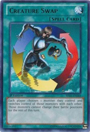 Creature Swap (BP01-EN044) - Battle Pack: Epic Dawn Unlimited Battle Pack: Epic Dawn Yugioh Single Squirtle Squad Card Shop.