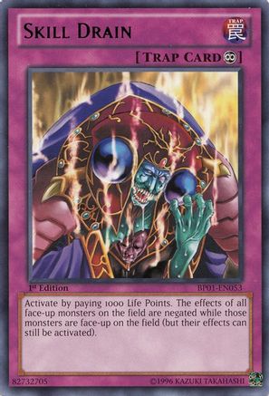 Skill Drain (BP01-EN053) - Battle Pack: Epic Dawn Unlimited Battle Pack: Epic Dawn Yugioh Single Squirtle Squad Card Shop.