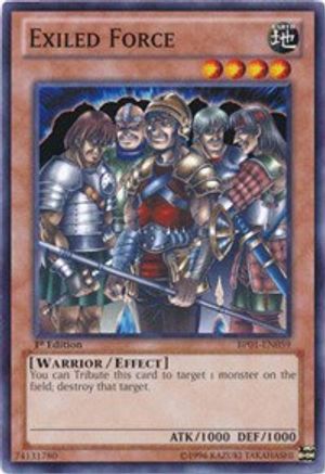 Exiled Force (BP01-EN059) - Battle Pack: Epic Dawn 1st Edition Battle Pack: Epic Dawn Yugioh Single Squirtle Squad Card Shop.