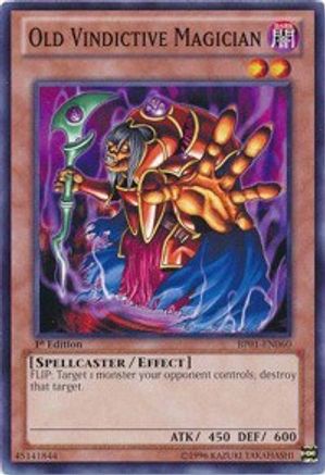 Old Vindictive Magician (BP01-EN060) - Battle Pack: Epic Dawn Unlimited Battle Pack: Epic Dawn Yugioh Single Squirtle Squad Card Shop.
