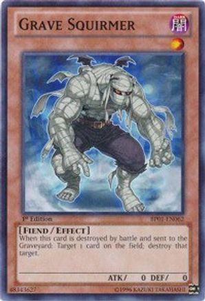 Grave Squirmer (BP01-EN062) - Battle Pack: Epic Dawn 1st Edition Battle Pack: Epic Dawn Yugioh Single Squirtle Squad Card Shop.