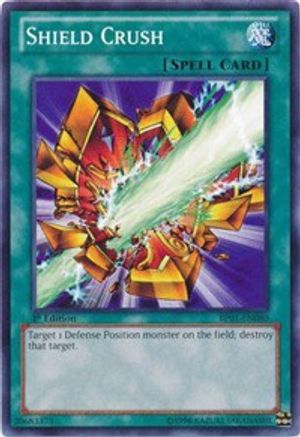 Shield Crush (BP01-EN080) - Battle Pack: Epic Dawn 1st Edition Battle Pack: Epic Dawn Yugioh Single Squirtle Squad Card Shop.
