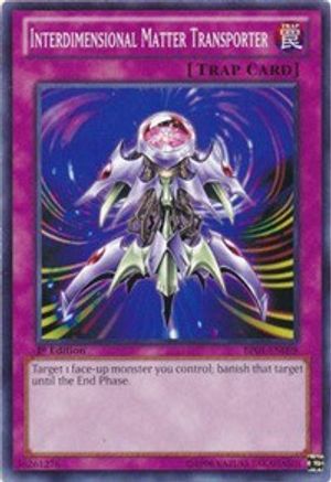 Interdimensional Matter Transporter (BP01-EN098) - Battle Pack: Epic Dawn Unlimited Battle Pack: Epic Dawn Yugioh Single Squirtle Squad Card Shop.
