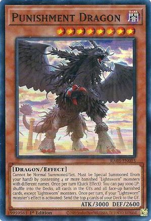 Punishment Dragon (RA03-EN015) - Quarter Century Bonanza 1st Edition Quarter Century Bonanza Yugioh Single Squirtle Squad Card Shop.