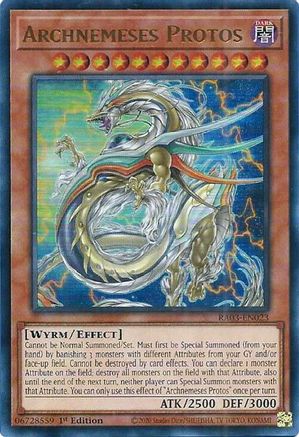 Archnemeses Protos (UR) (RA03-EN023) - Quarter Century Bonanza 1st Edition Quarter Century Bonanza Yugioh Single Squirtle Squad Card Shop.