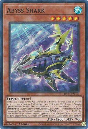 Abyss Shark (RA03-EN030) - Quarter Century Bonanza 1st Edition Quarter Century Bonanza Yugioh Single Squirtle Squad Card Shop.