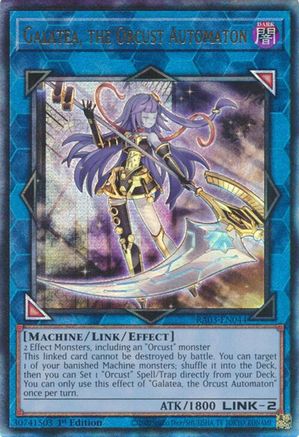 Galatea, the Orcust Automaton (PUR) (RA03-EN044) - Quarter Century Bonanza 1st Edition Quarter Century Bonanza Yugioh Single Squirtle Squad Card Shop.