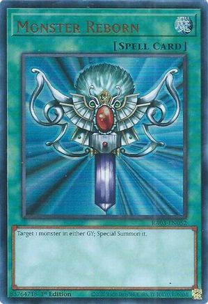 Monster Reborn (UR) (RA03-EN052) - Quarter Century Bonanza 1st Edition Quarter Century Bonanza Yugioh Single Squirtle Squad Card Shop.