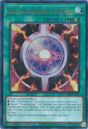 Salamangreat Circle (UR) (RA03-EN066) - Quarter Century Bonanza 1st Edition Quarter Century Bonanza Yugioh Single Squirtle Squad Card Shop.