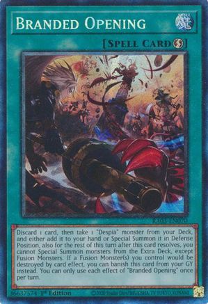 Branded Opening (PCR) (RA03-EN070) - Quarter Century Bonanza 1st Edition Quarter Century Bonanza Yugioh Single Squirtle Squad Card Shop.