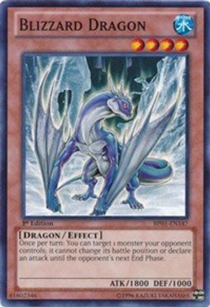 Blizzard Dragon (BP01-EN147) - Battle Pack: Epic Dawn Unlimited Battle Pack: Epic Dawn Yugioh Single Squirtle Squad Card Shop.