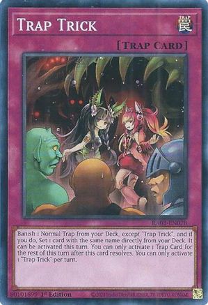 Trap Trick (RA03-EN078) - Quarter Century Bonanza 1st Edition Quarter Century Bonanza Yugioh Single Squirtle Squad Card Shop.