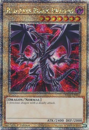 Red-Eyes Black Dragon (Quarter Century Secret Rare) (RA03-EN081) - Quarter Century Bonanza 1st Edition Quarter Century Bonanza Yugioh Single Squirtle Squad Card Shop.